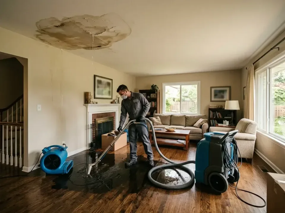 attic-pipe-burst-ceiling-drip-008 — frequently asked questions, Water Damage Restoration & Carpet Care in Blue Bell, PA